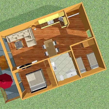 Meeresblick-strandkoerbchen Haus 2 , We 19 Lägenhet *